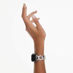 Pasek łańcuszkowy do Apple Watch® 40 mm i 41 mm, w odcieniu srebra, ze stali nierdzewnej