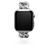 Pasek łańcuszkowy do Apple Watch® 40 mm i 41 mm, w odcieniu srebra, ze stali nierdzewnej