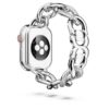 Pasek łańcuszkowy do Apple Watch® 40 mm i 41 mm, w odcieniu srebra, ze stali nierdzewnej