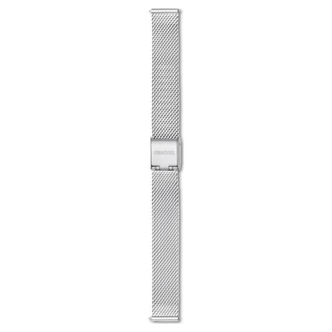 Pasek do zegarka o szerokości 13 mm (0,51 cala), metalowy, w kolorze srebrnym, ze stali nierdzewnej Pasek do zegarka o szerokości 13 mm (0,51 cala), metalowy, w kolorze srebrnym, ze stali nierdzewnej