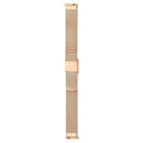 Pasek do zegarka o szerokości 13 mm (0,51″), metalowy, w odcieniu różowego złota, wykończenie w odcieniu różowego złota Pasek do zegarka o szerokości 13 mm (0,51″), metalowy, w odcieniu różowego złota, wykończenie w odcieniu różowego złota