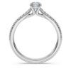 Pierścionek Eternity Solitaire z diamentami wyhodowanymi w laboratorium o łącznej masie 0,7 karata, okrągłe, 14-karatowe białe złoto Pierścionek Eternity Solitaire z diamentami wyhodowanymi w laboratorium o łącznej masie 0,7 karata, okrągłe, 14-karatowe białe złoto