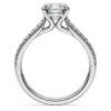 Pierścionek Eternity Solitaire z diamentami wyhodowanymi w laboratorium o łącznej masie 1,7 karata, o okrągłym szlifie, z 14-karatowego białego złota Pierścionek Eternity Solitaire z diamentami wyhodowanymi w laboratorium o łącznej masie 1,7 karata, o okrągłym szlifie, z 14-karatowego białego złota