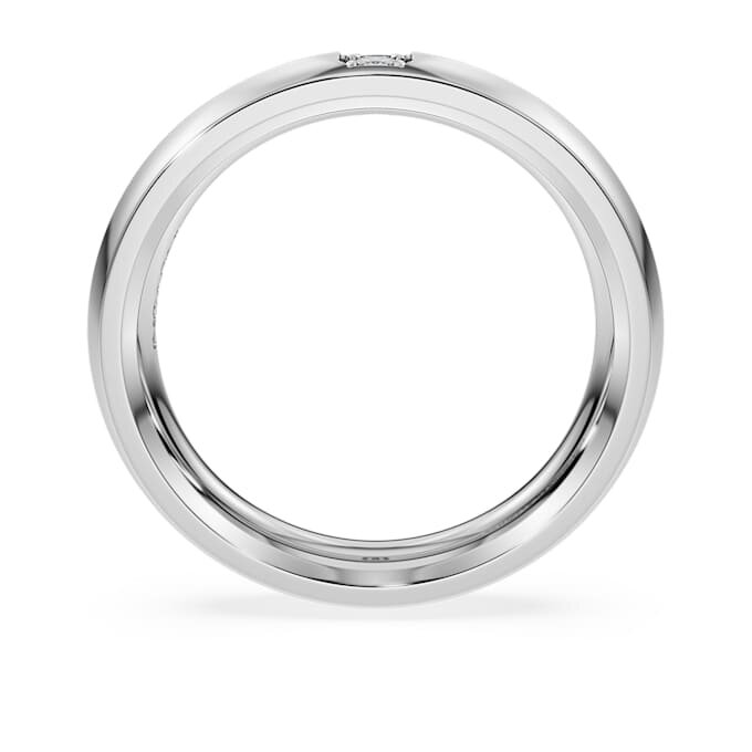 Pierścionek typu „Eternity Band” z diamentami wyhodowanymi w laboratorium o łącznej masie 0,05 karata, o okrągłym szlifie, z 14-karatowego białego złota Pierścionek typu „Eternity Band” z diamentami wyhodowanymi w laboratorium o łącznej masie 0,05 karata, o okrągłym szlifie, z 14-karatowego białego złota