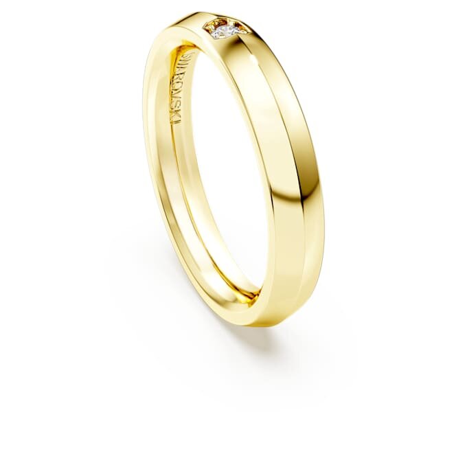 Pierścionek typu „Eternity Band” z diamentami wyhodowanymi w laboratorium o łącznej masie 0,05 karata, okrągłe, 14-karatowe żółte złoto Pierścionek typu „Eternity Band” z diamentami wyhodowanymi w laboratorium o łącznej masie 0,05 karata, okrągłe, 14-karatowe żółte złoto