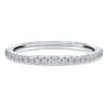 Pierścionek typu „Eternity Band” z diamentami wyhodowanymi w laboratorium o łącznej masie 0,2 karata, okrągłe, 14-karatowe białe złoto Pierścionek typu „Eternity Band” z diamentami wyhodowanymi w laboratorium o łącznej masie 0,2 karata, okrągłe, 14-karatowe białe złoto