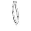 Pierścionek z brylantem „Eternity Solitaire” – diamenty wyhodowane w laboratorium o łącznej masie 0,25 karata, okrągłe, srebro próby 925 Pierścionek z brylantem „Eternity Solitaire” – diamenty wyhodowane w laboratorium o łącznej masie 0,25 karata, okrągłe, srebro próby 925