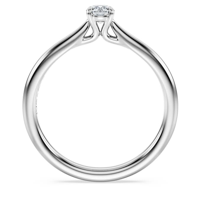 Pierścionek z brylantem „Eternity Solitaire” – diamenty wyhodowane w laboratorium o łącznej masie 0,25 karata, okrągłe, srebro próby 925 Pierścionek z brylantem „Eternity Solitaire” – diamenty wyhodowane w laboratorium o łącznej masie 0,25 karata, okrągłe, srebro próby 925
