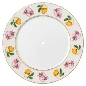 Porcelana Idyllia éTagèRe, motyw kryształowy, Lily Citron, mała, wielobarwna