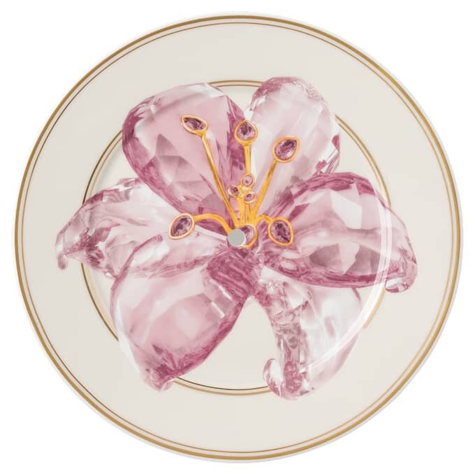 Porcelana Idyllia éTagèRe, motyw kryształowy, Lily Citron, mała, wielobarwna Porcelana Idyllia éTagèRe, motyw kryształowy, Lily Citron, mała, wielobarwna