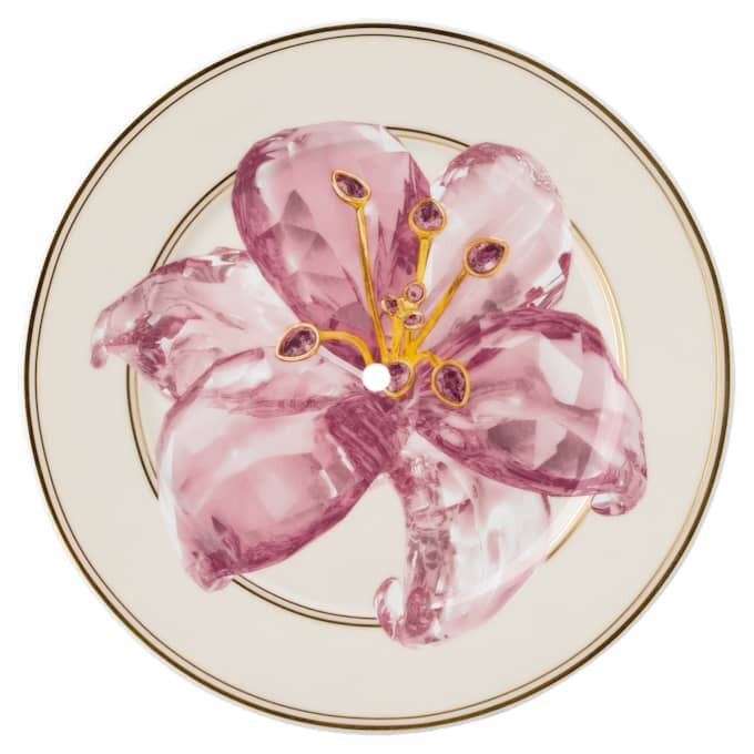 Porcelana Idyllia éTagèRe, motyw kryształowy, wielokolorowa