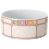 Porcelanowa miska na płatki śniadaniowe Idyllia, motyw kryształowy, kamienie szlachetne, wielokolorowa Porcelanowa miska na płatki śniadaniowe Idyllia, motyw kryształowy, kamienie szlachetne, wielokolorowa