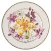 Porcelanowy talerz do chleba Idyllia, motyw kryształowy, bukiet, wielobarwny Porcelanowy talerz do chleba Idyllia, motyw kryształowy, bukiet, wielobarwny