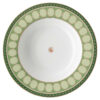 Porcelanowy talerz do zupy Signum, zielony Porcelanowy talerz do zupy Signum, zielony