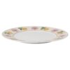 Porcelanowy talerz obiadowy Idyllia, motyw kryształowy, lilia i cytryna, wielokolorowy Porcelanowy talerz obiadowy Idyllia, motyw kryształowy, lilia i cytryna, wielokolorowy