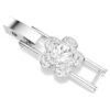 Przedłużka Ariana Grande X Swarovski, biała, pokryta rodem Przedłużka Ariana Grande X Swarovski, biała, pokryta rodem
