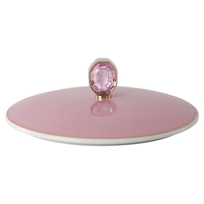 Pudełko Idyllia z porcelany, różowe Pudełko Idyllia z porcelany, różowe