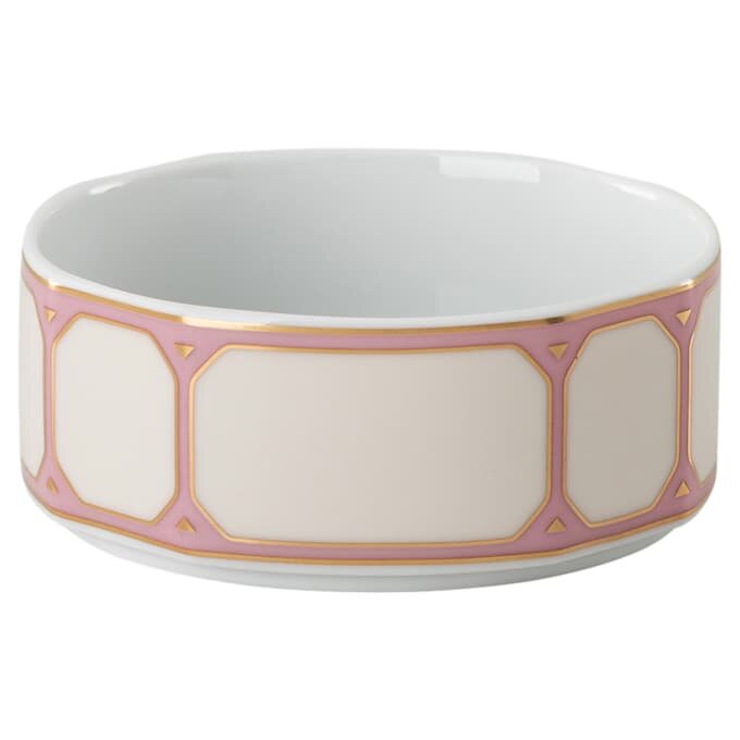 Pudełko Idyllia z porcelany, różowe Pudełko Idyllia z porcelany, różowe