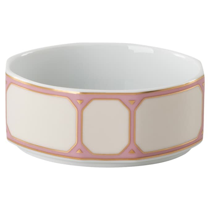 Pudełko Idyllia z porcelany, różowe Pudełko Idyllia z porcelany, różowe