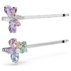 Spinka do włosów Ariana Grande X Swarovski z różnorodnymi elementami, ważka, kwiat, wielokolorowa, pokryta rodem Spinka do włosów Ariana Grande X Swarovski z różnorodnymi elementami, ważka, kwiat, wielokolorowa, pokryta rodem