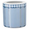 Wazon Signum z porcelany, szeroki, niebieski Wazon Signum z porcelany, szeroki, niebieski