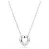 Wisiorek Ariana Grande X Swarovski z kryształami o zróżnicowanych szlifach, w kształcie serca, biały, pokryty rodem Wisiorek Ariana Grande X Swarovski z kryształami o zróżnicowanych szlifach, w kształcie serca, biały, pokryty rodem