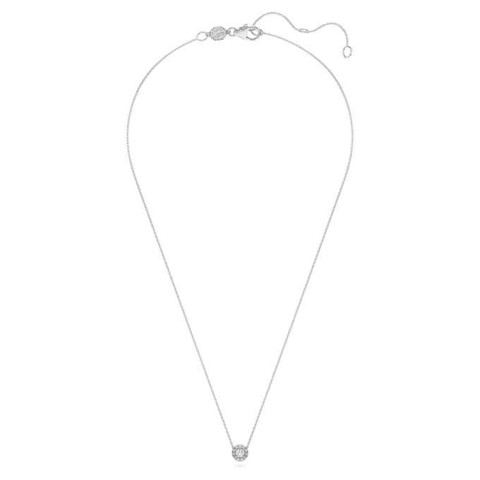 Wisiorek Eternity Halo Solitaire z diamentami wyhodowanymi w laboratorium o łącznej masie 0,23 karata, okrągłe, srebro próby 925 Wisiorek Eternity Halo Solitaire z diamentami wyhodowanymi w laboratorium o łącznej masie 0,23 karata, okrągłe, srebro próby 925