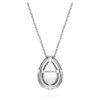 Wisiorek „Eternity Halo Solitaire” z diamentami wyhodowanymi w laboratorium o łącznej masie 1 Ct, w kształcie gruszki, z 14-karatowego białego złota Wisiorek „Eternity Halo Solitaire” z diamentami wyhodowanymi w laboratorium o łącznej masie 1 Ct, w kształcie gruszki, z 14-karatowego białego złota