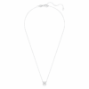 Wisiorek Eternity Solitaire z diamentami wyhodowanymi w laboratorium o łącznej masie 2 karatów, okrągłe, 14-karatowe białe złoto Wisiorek Eternity Solitaire z diamentami wyhodowanymi w laboratorium o łącznej masie 2 karatów, okrągłe, 14-karatowe białe złoto