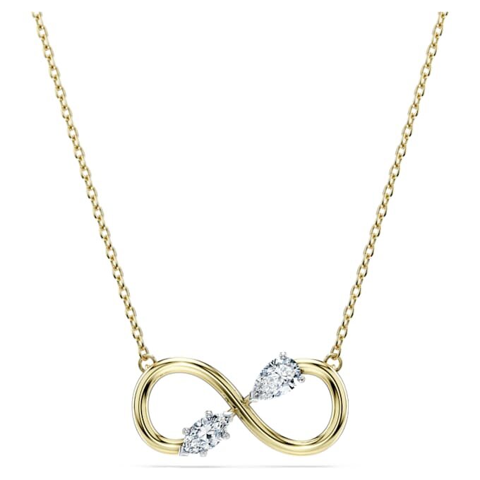 Wisiorek Eternity z diamentami wyhodowanymi w laboratorium o łącznej masie 0,35 karata, o różnych kształtach, z 14-karatowego żółtego złota Wisiorek Eternity z diamentami wyhodowanymi w laboratorium o łącznej masie 0,35 karata, o różnych kształtach, z 14-karatowego żółtego złota