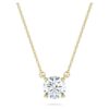 Wisiorek z brylantem „Eternity Solitaire” – diamenty wyhodowane w laboratorium, 1 karat łącznie, kształt okrągły, 14-karatowe żółte złoto Wisiorek z brylantem „Eternity Solitaire” – diamenty wyhodowane w laboratorium, 1 karat łącznie, kształt okrągły, 14-karatowe żółte złoto