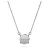 Wisiorek z brylantem typu „Eternity Solitaire” z diamentami wyhodowanymi w laboratorium, 1 karat łącznie, okrągły kształt, 14-karatowe białe złoto Wisiorek z brylantem typu „Eternity Solitaire” z diamentami wyhodowanymi w laboratorium, 1 karat łącznie, okrągły kształt, 14-karatowe białe złoto