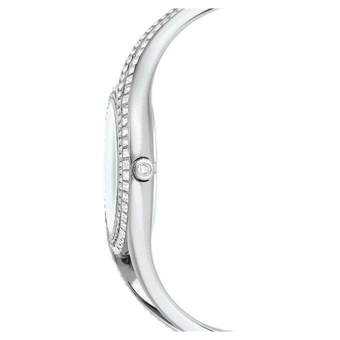 Zegarek-bransoletka Hyperbola Swiss Made, metalowa bransoletka, w odcieniu srebra, stal nierdzewna Zegarek-bransoletka Hyperbola Swiss Made, metalowa bransoletka, w odcieniu srebra, stal nierdzewna