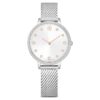 Zegarek Clarica Swiss Made, metalowa bransoletka, w kolorze srebrnym, stal nierdzewna Zegarek Clarica Swiss Made, metalowa bransoletka, w kolorze srebrnym, stal nierdzewna