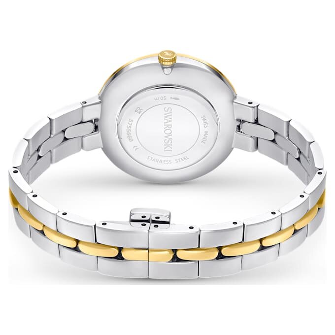 Zegarek Cosmopolitan Swiss Made, metalowa bransoletka, srebrny odcień, wykończenie z mieszanych metali Zegarek Cosmopolitan Swiss Made, metalowa bransoletka, srebrny odcień, wykończenie z mieszanych metali