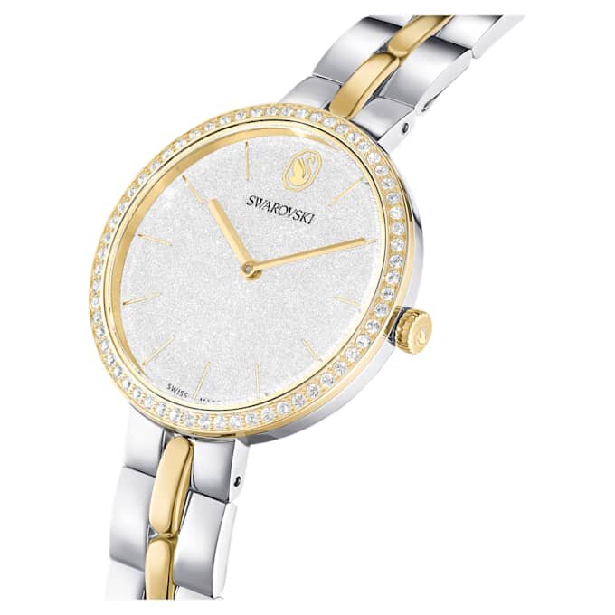 Zegarek Cosmopolitan Swiss Made, metalowa bransoletka, srebrny odcień, wykończenie z mieszanych metali Zegarek Cosmopolitan Swiss Made, metalowa bransoletka, srebrny odcień, wykończenie z mieszanych metali
