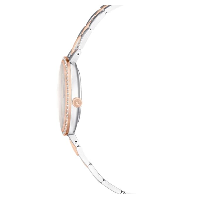 Zegarek Cosmopolitan Swiss Made, metalowa bransoletka, srebrny odcień, wykończenie z mieszanych metali Zegarek Cosmopolitan Swiss Made, metalowa bransoletka, srebrny odcień, wykończenie z mieszanych metali