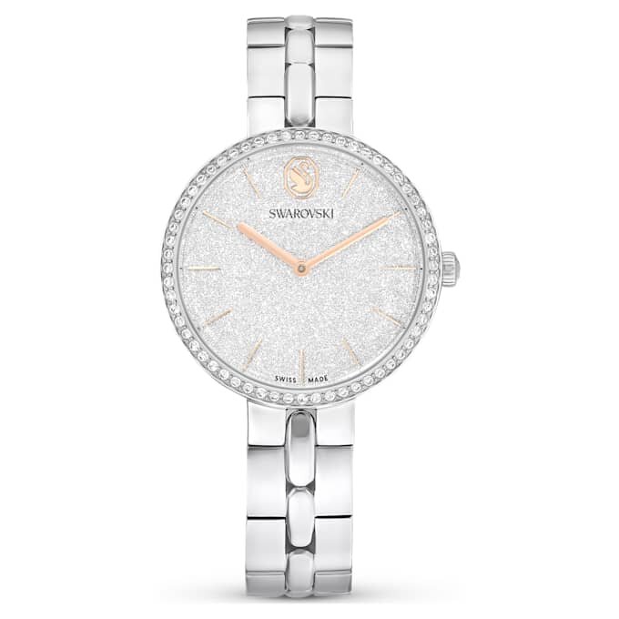 Zegarek Cosmopolitan Swiss Made, metalowa bransoletka, w odcieniu srebra, stal nierdzewna Zegarek Cosmopolitan Swiss Made, metalowa bransoletka, w odcieniu srebra, stal nierdzewna