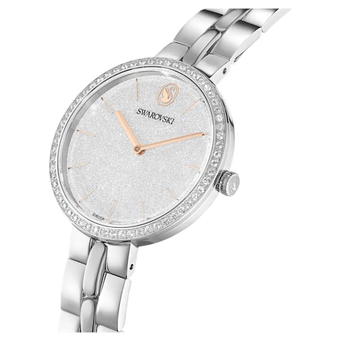 Zegarek Cosmopolitan Swiss Made, metalowa bransoletka, w odcieniu srebra, stal nierdzewna Zegarek Cosmopolitan Swiss Made, metalowa bransoletka, w odcieniu srebra, stal nierdzewna
