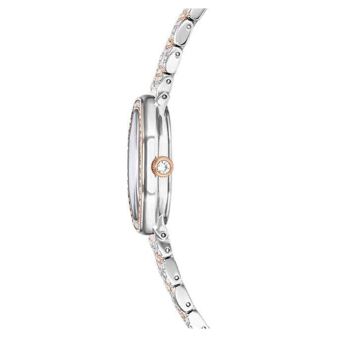 Zegarek Dextera Octagon Swiss Made, metalowa bransoletka, wykończenie w odcieniu srebra i różowego złota Zegarek Dextera Octagon Swiss Made, metalowa bransoletka, wykończenie w odcieniu srebra i różowego złota