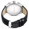 Zegarek Dextera Tachymetre Swiss Made, skórzany pasek, srebrny odcień, stal nierdzewna Zegarek Dextera Tachymetre Swiss Made, skórzany pasek, srebrny odcień, stal nierdzewna
