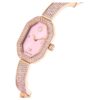 Zegarek Dextera typu bransoletka, wyprodukowany w Szwajcarii, metalowa bransoletka, różowy, pokryty powłoką w kolorze różowego złota