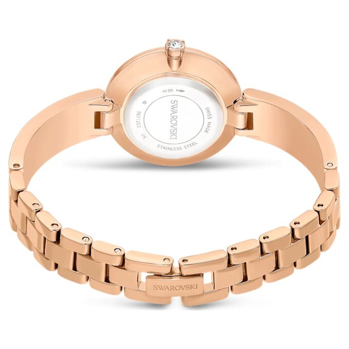 Zegarek Illumina Swiss Made, metalowa bransoletka, w odcieniu różowego złota, wykończenie w odcieniu różowego złota Zegarek Illumina Swiss Made, metalowa bransoletka, w odcieniu różowego złota, wykończenie w odcieniu różowego złota