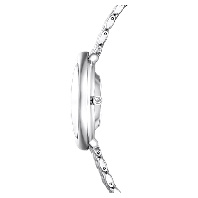 Zegarek Imber Oval Swiss Made, metalowa bransoletka, srebrny odcień, stal nierdzewna Zegarek Imber Oval Swiss Made, metalowa bransoletka, srebrny odcień, stal nierdzewna