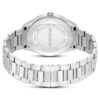 Zegarek Matrix Date Swiss Made, metalowa bransoletka, srebrny odcień, stal nierdzewna Zegarek Matrix Date Swiss Made, metalowa bransoletka, srebrny odcień, stal nierdzewna
