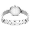Zegarek Matrix Pearl Bangle Swiss Made, bransoletka z kryształami, biały, stal nierdzewna