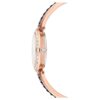 Zegarek Matrix Pearl Bangle Swiss Made, bransoletka z kryształami, czarny, wykończenie w odcieniu różowego złota Zegarek Matrix Pearl Bangle Swiss Made, bransoletka z kryształami, czarny, wykończenie w odcieniu różowego złota