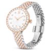 Zegarek Matrix Tennis 7-Link Swiss Made, metalowa bransoletka, w odcieniu różowego złota, wykończenie z mieszanych metali