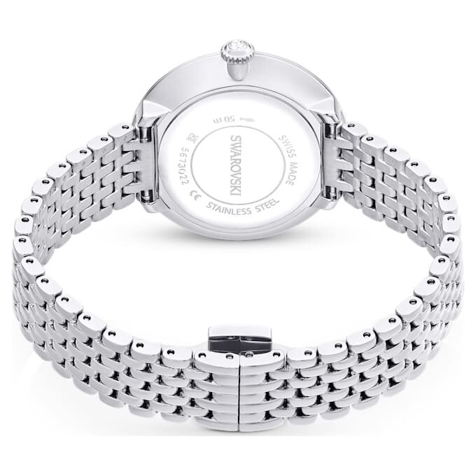 Zegarek Matrix Tennis 7-Link Swiss Made, metalowa bransoletka, w odcieniu srebra, stal nierdzewna Zegarek Matrix Tennis 7-Link Swiss Made, metalowa bransoletka, w odcieniu srebra, stal nierdzewna