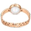 Zegarek Matrix z bransoletką typu bangle, wyprodukowany w Szwajcarii, z kryształami, zielony, wykończenie w kolorze szampańskiego złota